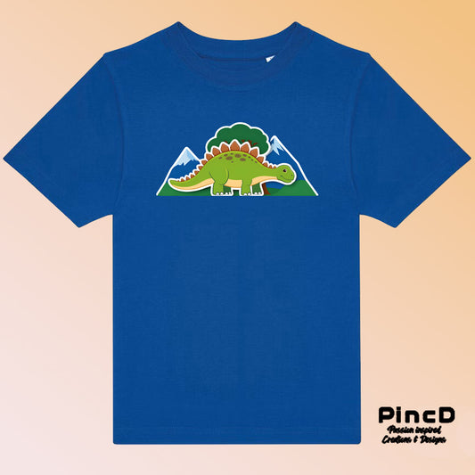 Dino T-Shirt Kinder – Stegosaurus