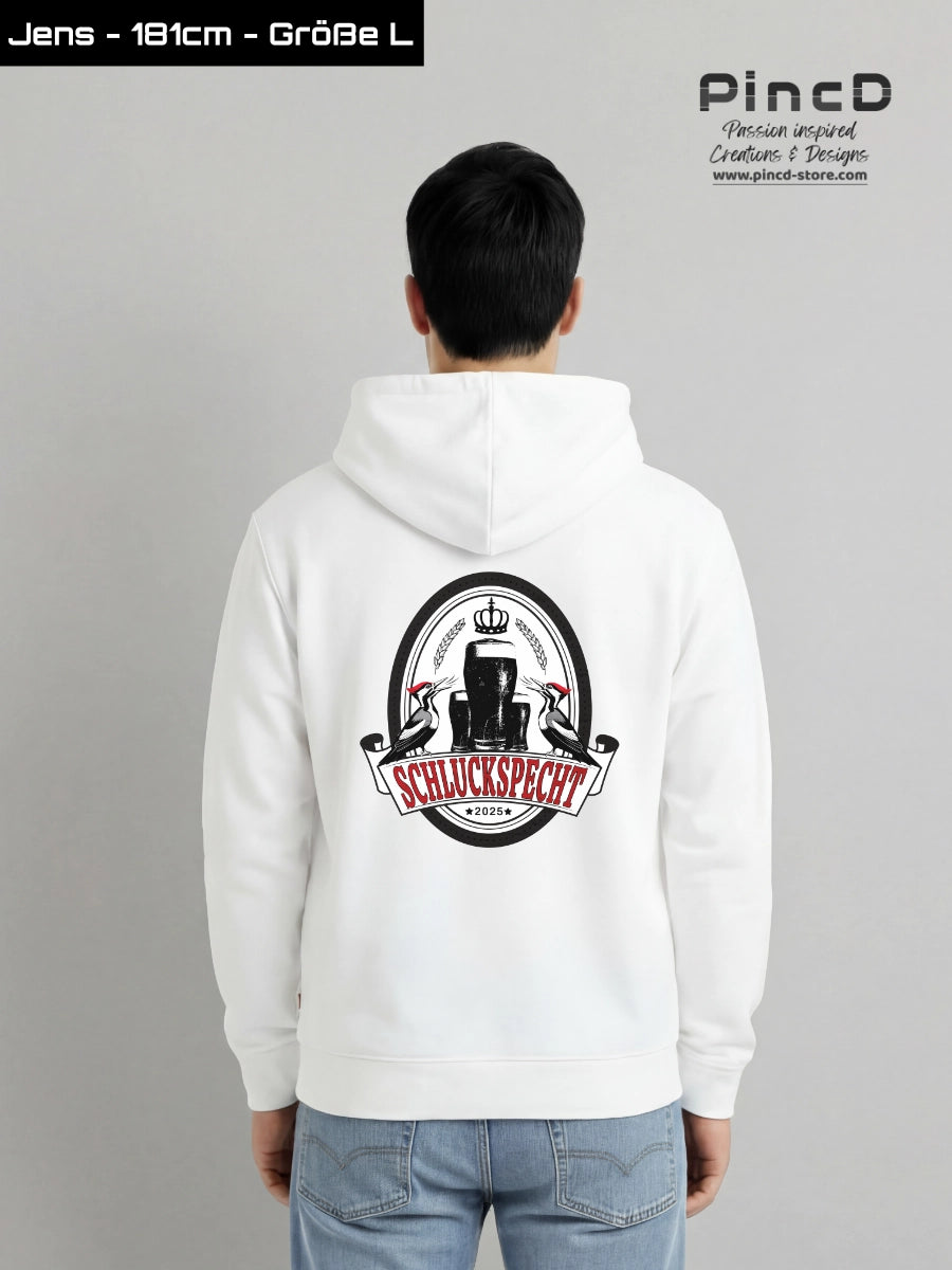 Lustiger Hoodie mit Motiv "Schluckspecht"_JH_New