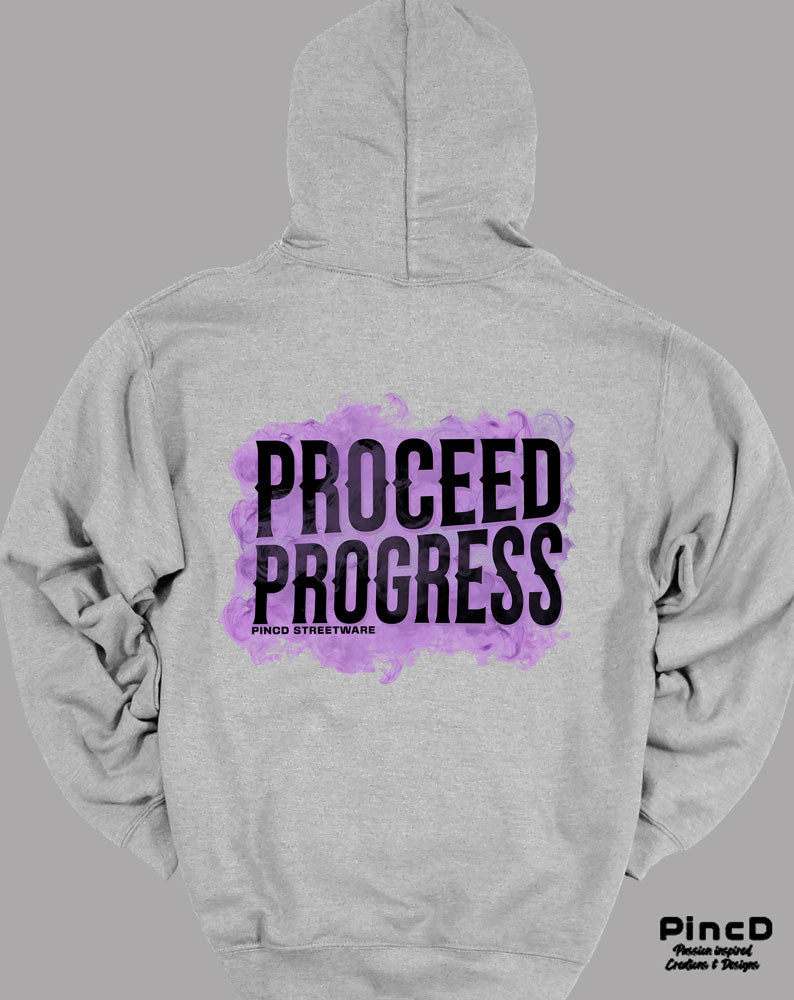 Y2K Hoodie -Proceed Progress by PincD-Streetware