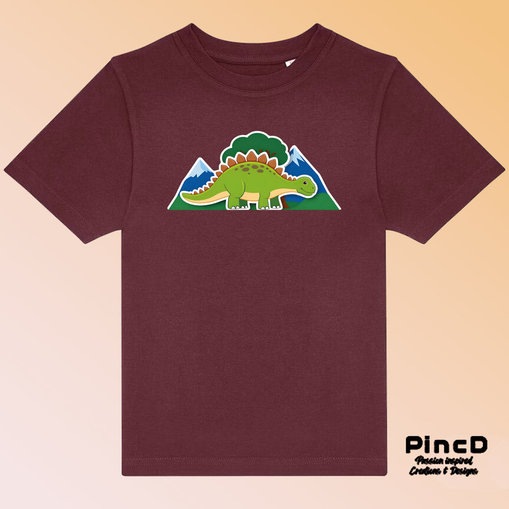 Dino T-Shirt Kinder – Stegosaurus