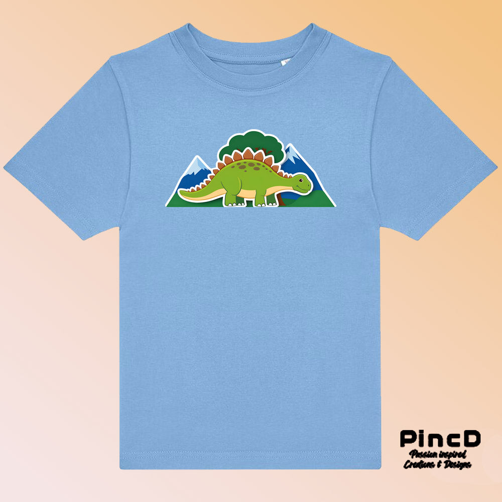 Dino T-Shirt Kinder – Stegosaurus