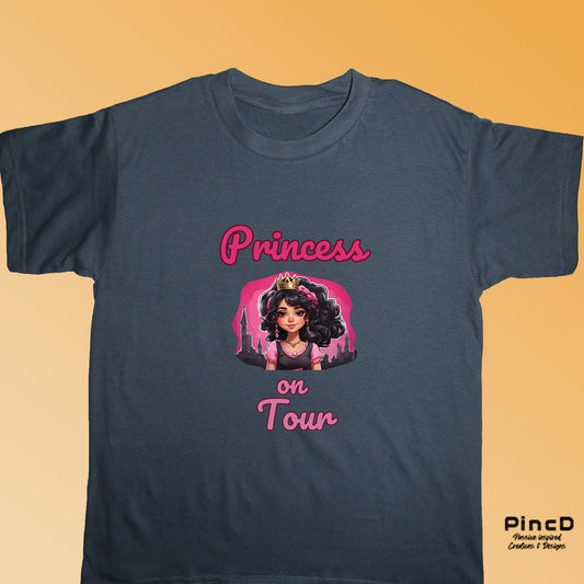 Prinzessin T-Shirt mit Motiv Princess on Tour