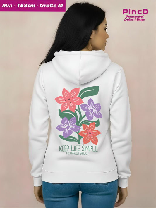 Hoodie Damen – Keep Life Simple
