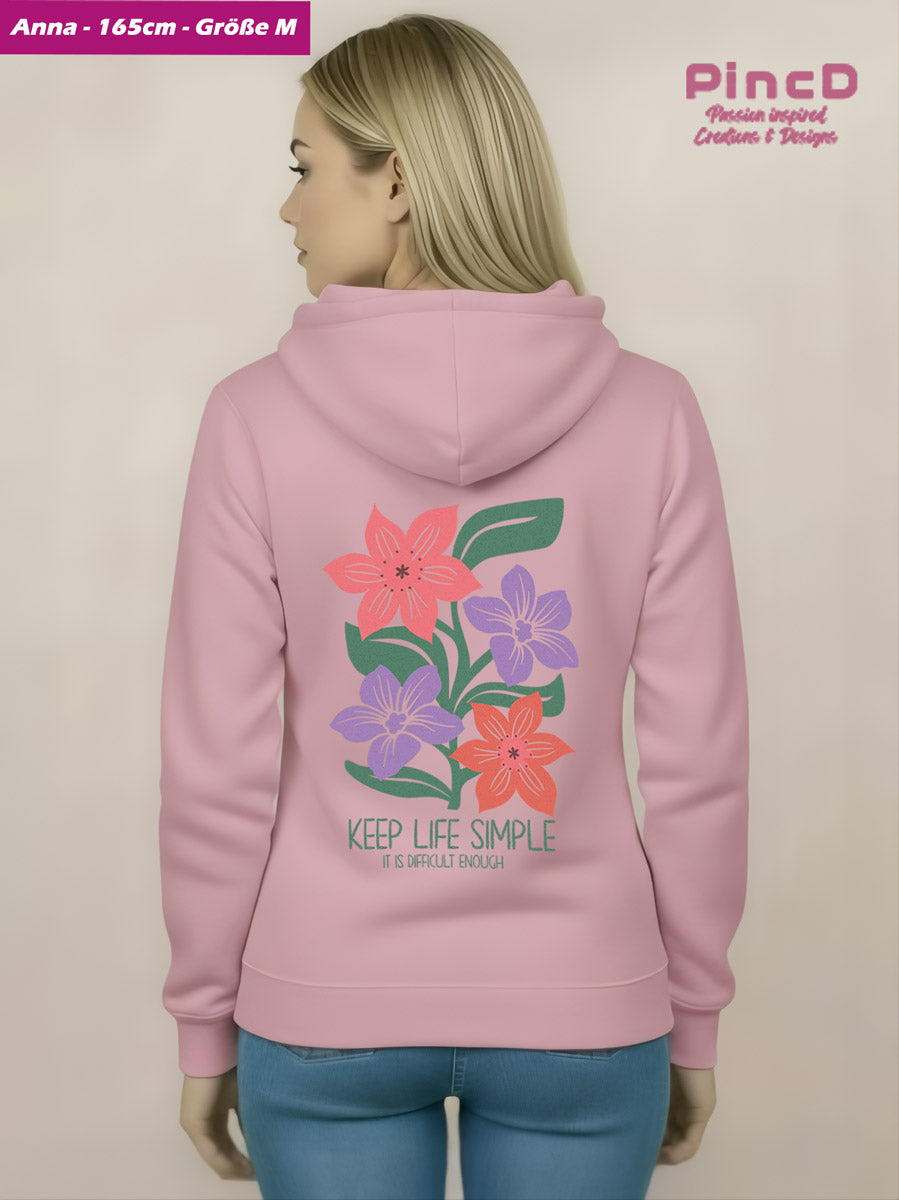 Hoodie Damen – Keep Life Simple