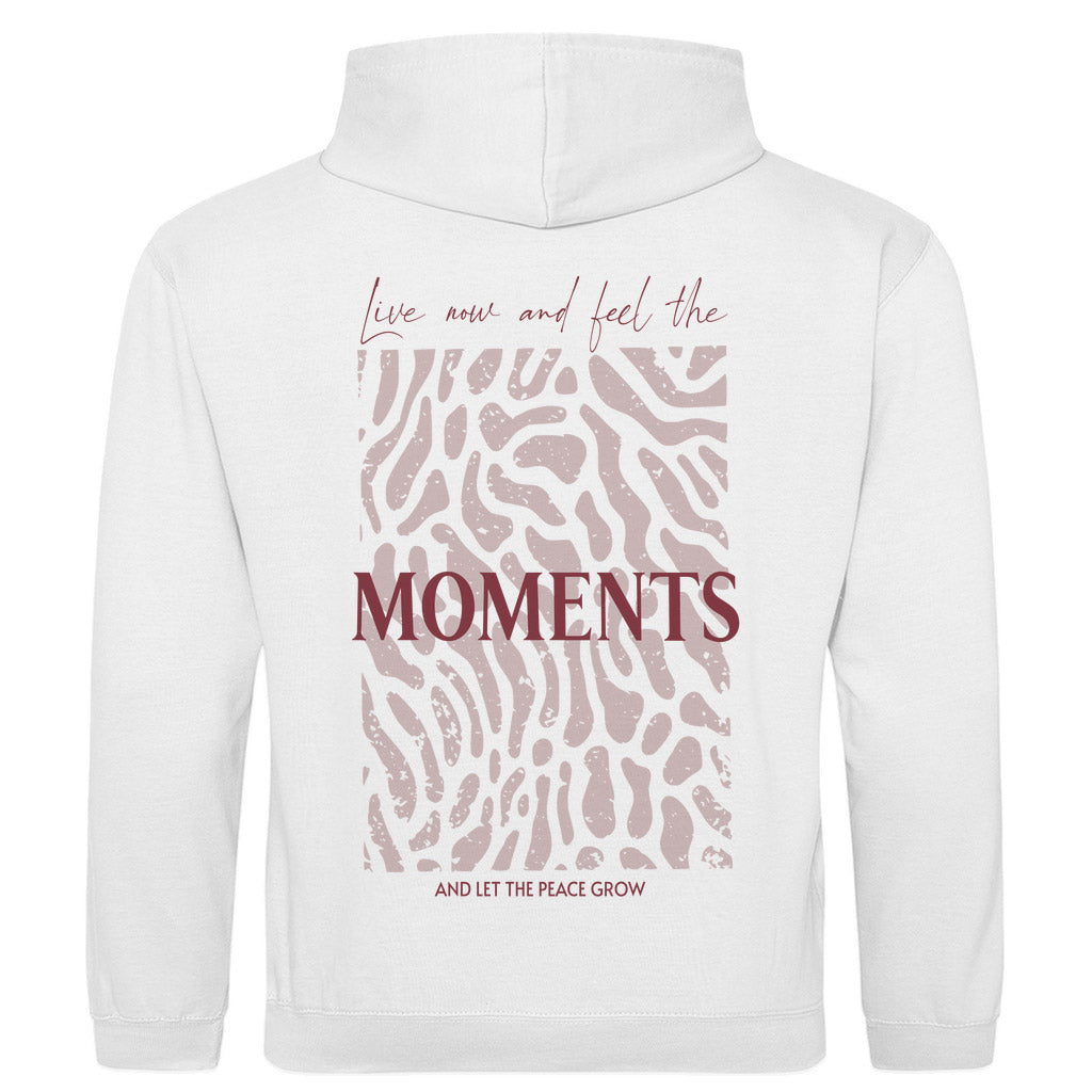 Hoodie Damen – Live now and feel the moments