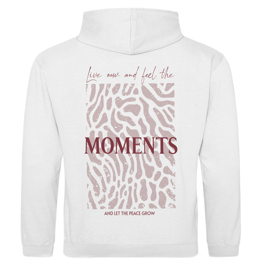 Hoodie Damen – Live now and feel the moments