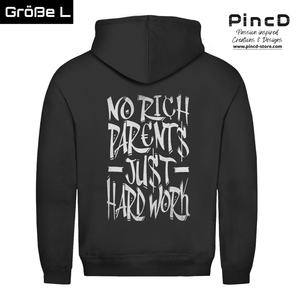 Hoodie – No Rich Parents-PincD-Streetwear