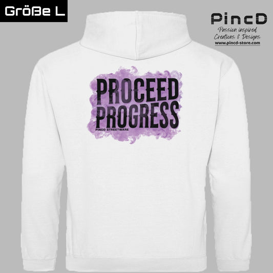 Streetware Hoodie "Proceed Progress" by PincD_Streetware
