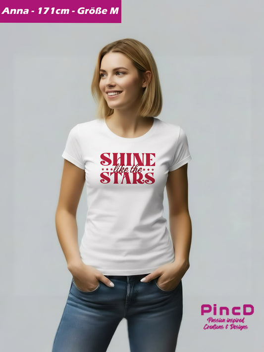 Good Vibes T-Shirt – SHINE LIKE THE STARS_WHITE
