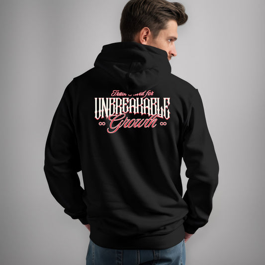 Y2K Hoodie mit Motiv Unbreakable Growth by PincD Streetware