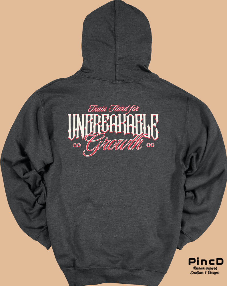 Y2K Hoodie - Unbreakable Growth by PincD Streetware